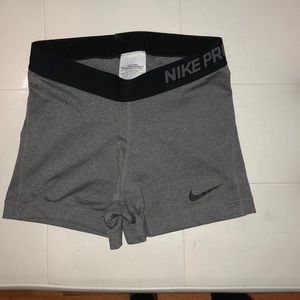 Nike pro compression shorts